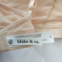 Load image into Gallery viewer, blake &amp; co. Mesh Insert Bralettes, Toasted Almond, Size Medium, Set of 2
