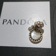 Load image into Gallery viewer, Pandora Retired Sterling Silver Loving Aunt Family Dangle Bead w/ CZ -791277cz
