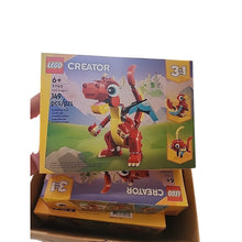 Load image into Gallery viewer, LEGO Creator 3 in 1 Red Dragon Toy, Transforms from Dragon Toy 31145
