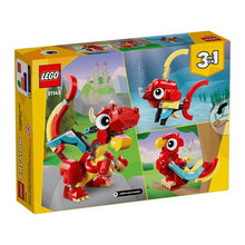 Load image into Gallery viewer, LEGO Creator 3 in 1 Red Dragon Toy, Transforms from Dragon Toy 31145
