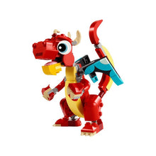 Load image into Gallery viewer, LEGO Creator 3 in 1 Red Dragon Toy, Transforms from Dragon Toy 31145
