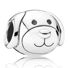 Load image into Gallery viewer, Pandora Retired Sterling Silver Devoted Dog Animal Charm - 791707
