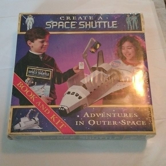 Create A Space Shuttle: Adventures in Outer Space, Book and Kit