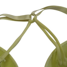Load image into Gallery viewer, Tart Noir Collections Split X Strap Lacy Bra, Key Lime, 34C
