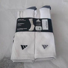 Load image into Gallery viewer, Adidas Men&#39;s Cushioned Crew Socks, 6 pair
