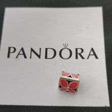 Load image into Gallery viewer, Pandora Retired Pink Enamel Flower with Sterling Silver Bead - 790437EN05
