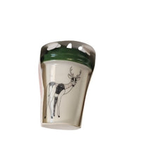 Load image into Gallery viewer, Starbucks Mosaic Green Deer Christmas Ornament
