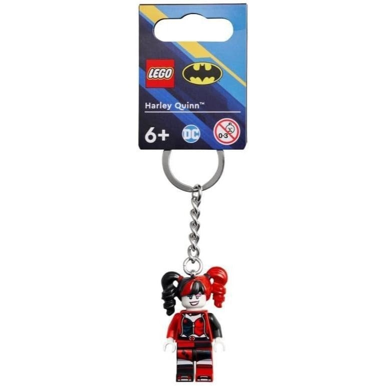 LEGO Super Heroes Harley Quinn Minifigure Keyring 854238 New