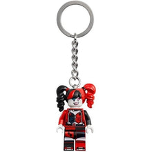 Load image into Gallery viewer, LEGO Super Heroes Harley Quinn Minifigure Keyring 854238 New
