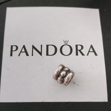 Load image into Gallery viewer, Pandora Retired Sterling Silver Row Dots Designer Bead - 790162
