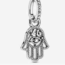 Load image into Gallery viewer, Pandora Sterling Silver Hamsa Hand Charm
