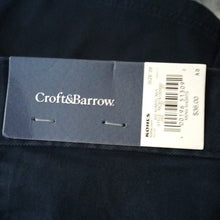 Load image into Gallery viewer, Croft &amp; Barrow Side Elastic Relaxed Fit Cargo Shorts, Admiral Navy, size 29
