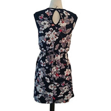 Load image into Gallery viewer, Banana Republic XS Blue Floral Abstract Dress, Multicolor, Size XS
