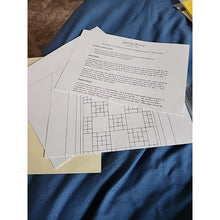 Load image into Gallery viewer, SIMPLE PLEASURES QUILT PATTERN ~ SPRING FANCY ~ HATS ~ WALL HANGING ~ 37" x 37"
