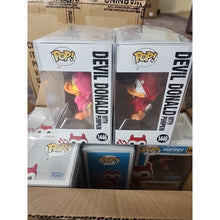 Load image into Gallery viewer, Devil Donald with Pumpkin Funko Pop! Vinyl #1446 Chase /Common w/Protectors
