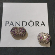 Load image into Gallery viewer, Pandora Retired Sterling Silver Cosmic Stars Set Of 2 Clips, 791286cfpmx
