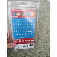 Load image into Gallery viewer, CRICUT Cartridge DieCut DISNEY MICKEY FONT Complete Fonte
