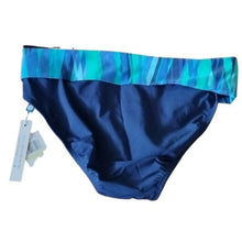 Load image into Gallery viewer, BLEU ROD BEATTIE COOL WAVES OF CHANGE BANDED HIPSTER BIKINI BOTTOM, 4
