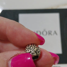 Load image into Gallery viewer, Pandora Retired Sterling Silver World Peace Bead - 790899
