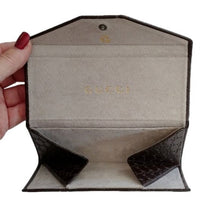Load image into Gallery viewer, Gucci Trifold Monogram Sunglasses Glasses Case
