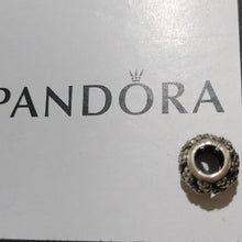 Load image into Gallery viewer, Pandora Retired Sterling Silver Winter Wisp Bead with Clear Pave Zirconia
