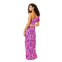 Load image into Gallery viewer, Lilly Pulitzer Solana One-Shoulder Maxi Dress, Turtle Tidepool, Medium
