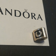 Load image into Gallery viewer, Pandora Sterling Silver Initial C Triangular Letter Charm ALE Retired 790323C
