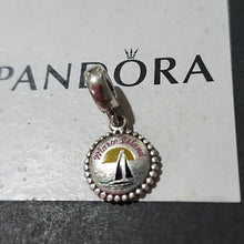 Load image into Gallery viewer, Pandora Sterling Silver Marco Island Florida Sailboat Dangle Charm 791169
