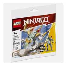 Load image into Gallery viewer, LEGO Ninjago Ice Dragon Creature Polybag Set 30649, 70 Pieces, 2-in-1 New

