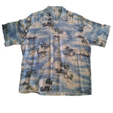 Load image into Gallery viewer, Pierre Cardin Hawaiian Island Shirt, size XL
