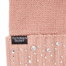 Load image into Gallery viewer, Victoria&#39;s Secret Winter Angel PomPom Hat + Glove Set
