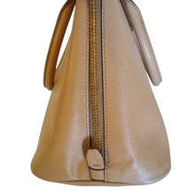 Load image into Gallery viewer, Prada Saffiano Lux Promenade Top Handle Satchel Bag in Cameo B…
