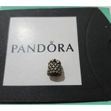 Load image into Gallery viewer, Pandora Retired Sterling Silver Sparkling Pineapple Food Bead with Clear Zirconia - 791293CZ
