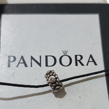 Load image into Gallery viewer, Pandora Retired Sterling Silver Her Majesty Spacer Charm - 791122cz
