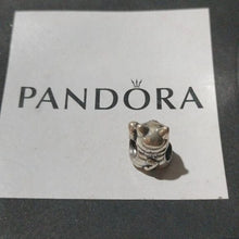 Load image into Gallery viewer, Pandora Sterling Silver Lucky Cat Animal Bead w/ Red Enamel - 790989EN05
