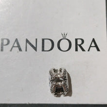 Load image into Gallery viewer, Pandora Sterling Silver Blue Butterfly Charm w/White + Blue Enamel 790761C01
