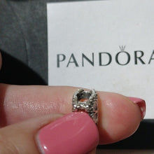 Load image into Gallery viewer, Pandora Sterling Silver Blue Butterfly Charm w/White + Blue Enamel 790761C01
