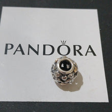 Load image into Gallery viewer, Pandora Retired Sterling Silver and 14K Gold Family Forever Charm - 791040
