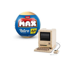 Load image into Gallery viewer, 6 Zuru MAX RETRO Premium Collection - Phone, TV, Computer, Radio, Arcade, Camera Complete Brick Building Set
