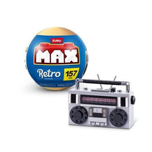 Load image into Gallery viewer, 6 Zuru MAX RETRO Premium Collection - Phone, TV, Computer, Radio, Arcade, Camera Complete Brick Building Set
