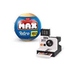 Load image into Gallery viewer, 6 Zuru MAX RETRO Premium Collection - Phone, TV, Computer, Radio, Arcade, Camera Complete Brick Building Set

