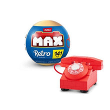 Load image into Gallery viewer, 6 Zuru MAX RETRO Premium Collection - Phone, TV, Computer, Radio, Arcade, Camera Complete Brick Building Set
