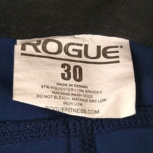 Load image into Gallery viewer, Rogue Fitness Board Shorts, Dark Dark Blue, Size 30
