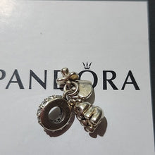 Load image into Gallery viewer, Pandora Sterling Silver Baby Treasures Dangle Charm 792100cz
