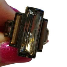 Load image into Gallery viewer, Dyrberg/Kern Copenhagen Fancy Cocktail Ring Denmark, Size 7.5
