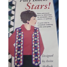 Load image into Gallery viewer, Foxy Blocks Stars! Button Vest Pattern

