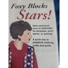 Load image into Gallery viewer, Foxy Blocks Stars! Button Vest Pattern
