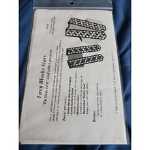 Load image into Gallery viewer, Foxy Blocks Stars! Button Vest Pattern
