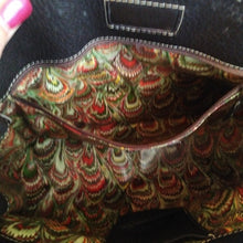Load image into Gallery viewer, Dooney &amp; Bourke Black Leather East West Mini Tassel Satchel Bag Purse
