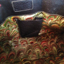 Load image into Gallery viewer, Dooney &amp; Bourke Black Leather East West Mini Tassel Satchel Bag Purse
